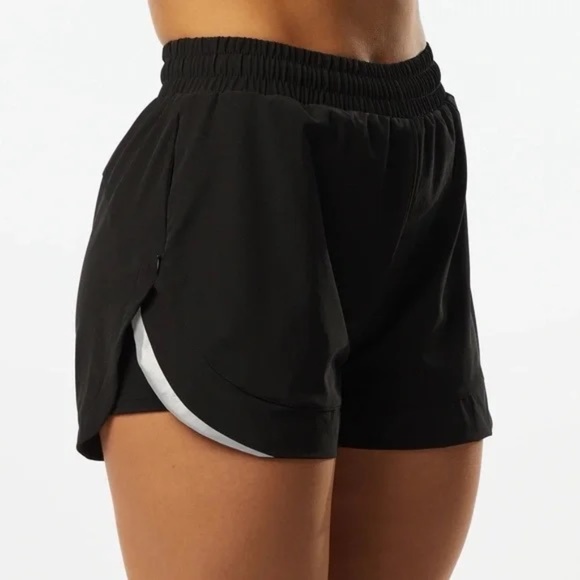 Alphalete Stride Shorts 3" BLACK SMALL - Picture 1 of 14